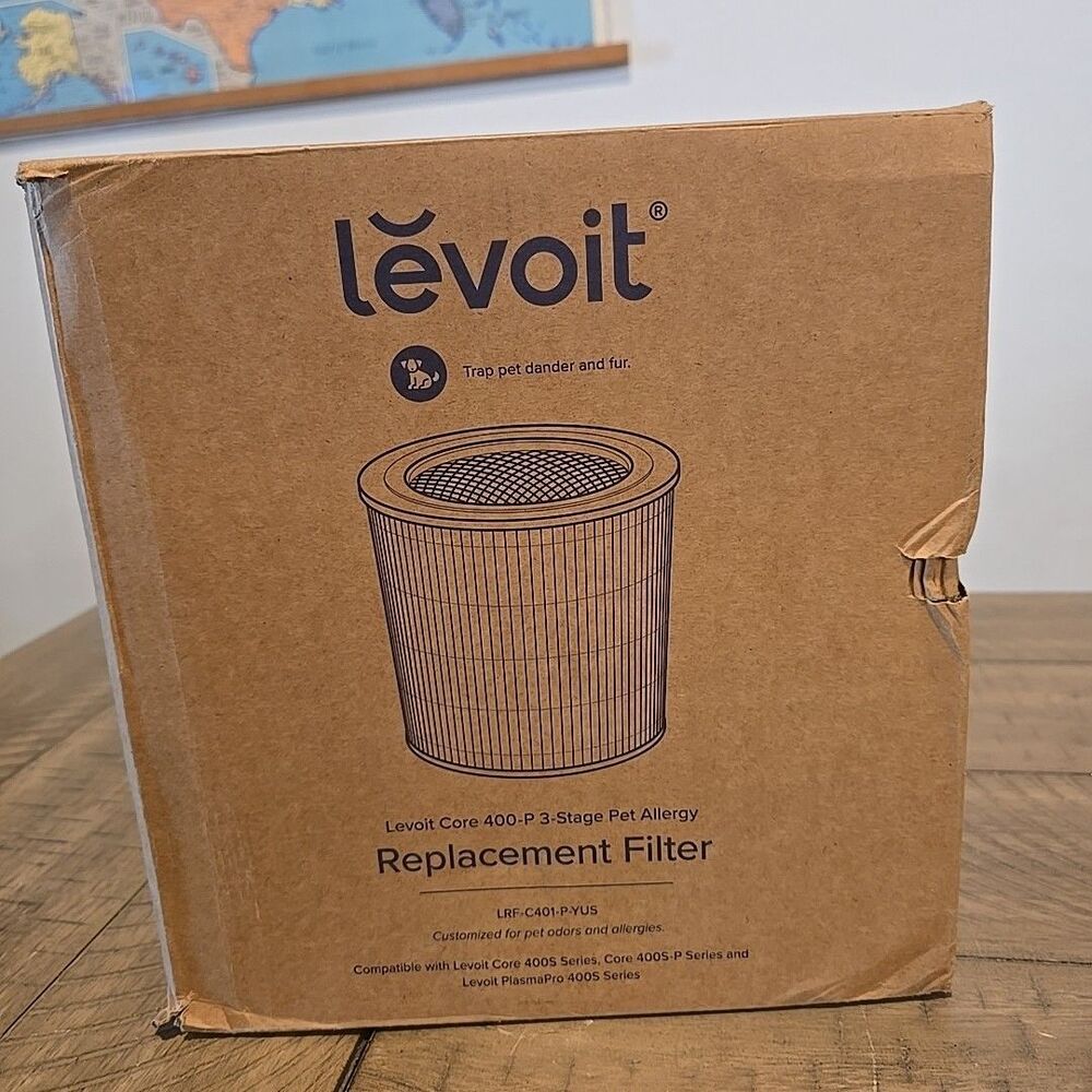 LEVOIT Core 400S/Core 400S-P Air Purifier 3-in-1 Filter LRF-C401-YUS Carbon